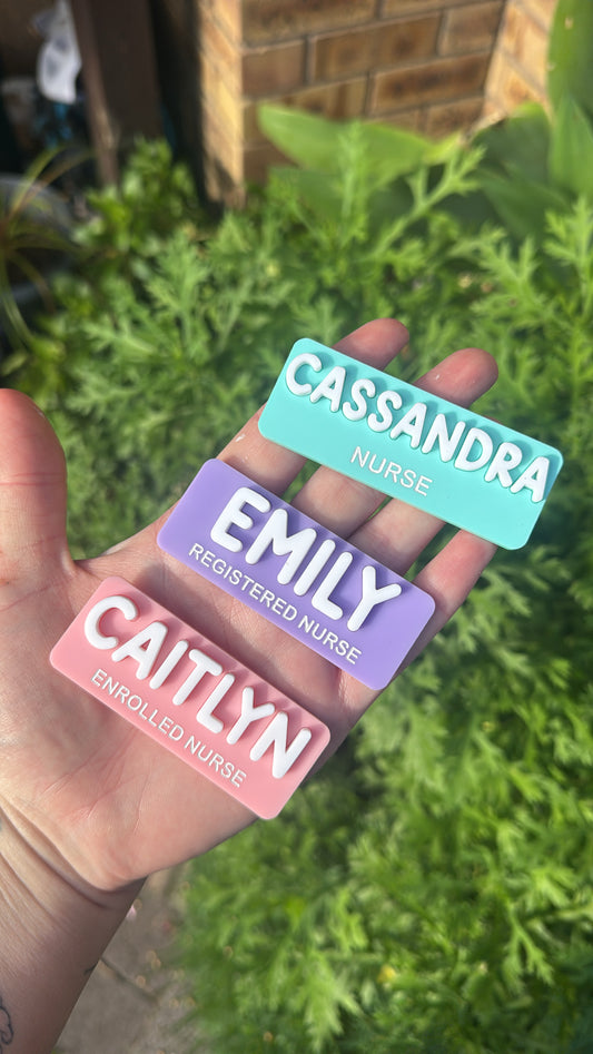Name badges