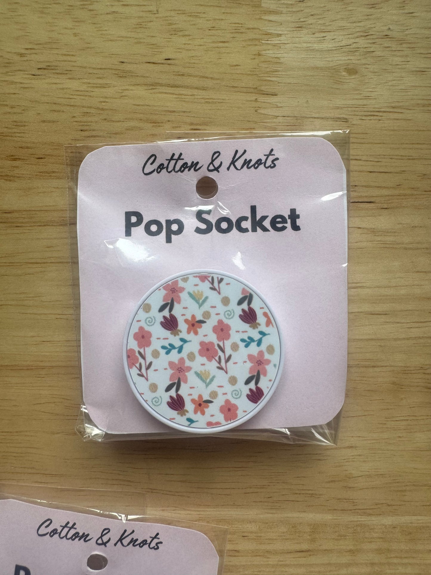 Phone pop sockets