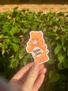 Aussie Inspired Swear bear stickers