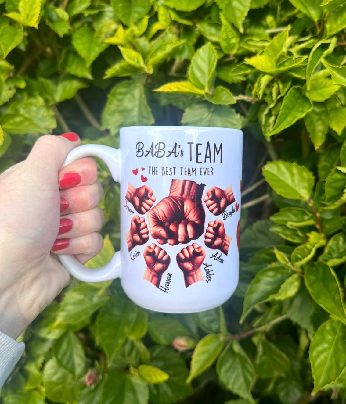 Dads team mug