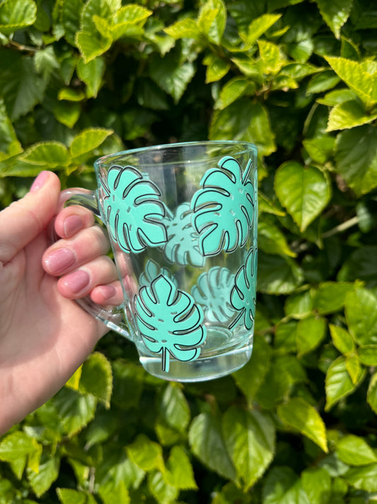 Monstera leaves