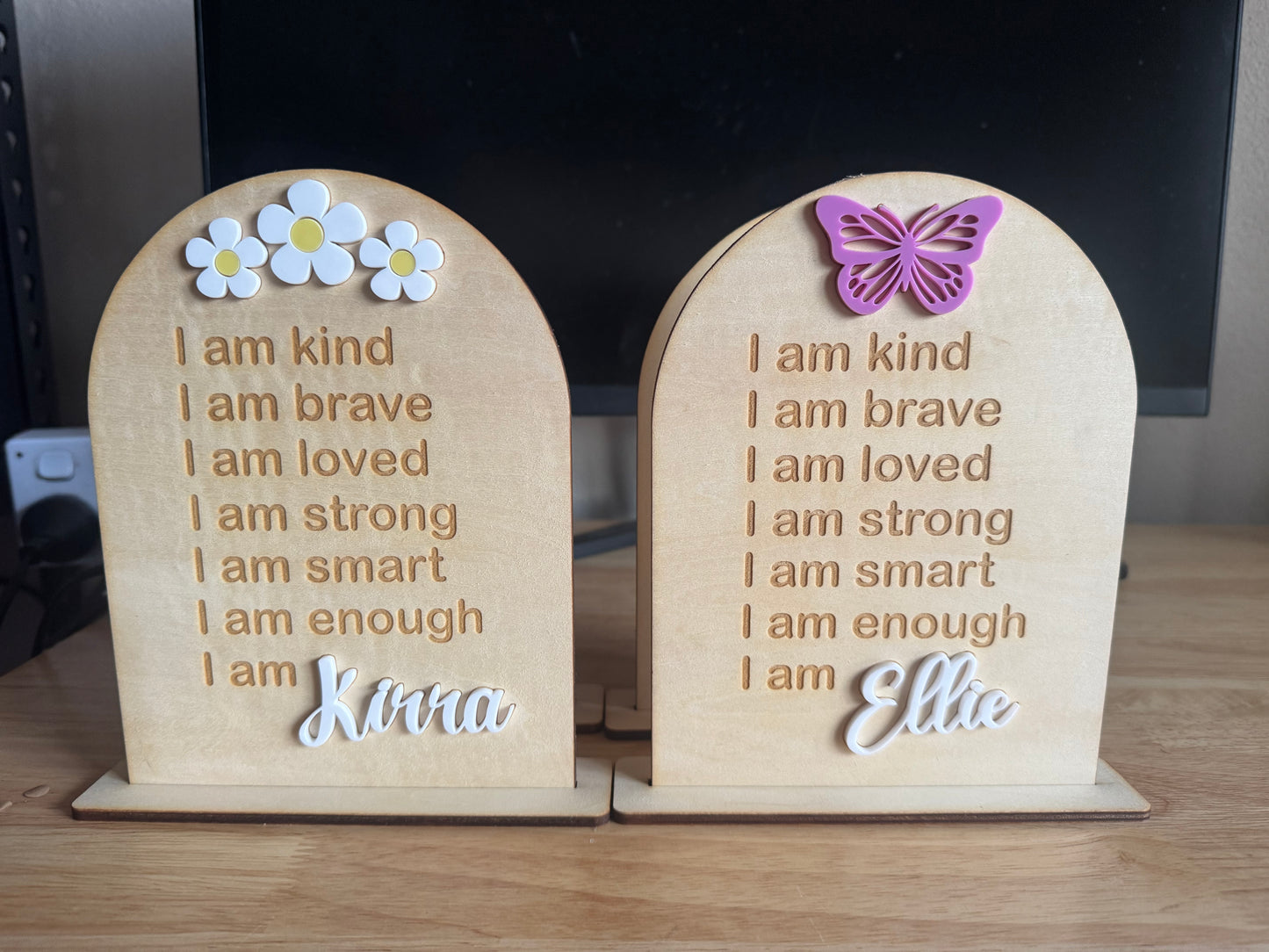 Affirmative plaque