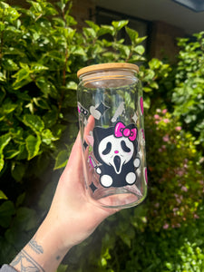 Hello kitty ghost face