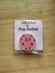 Phone pop sockets