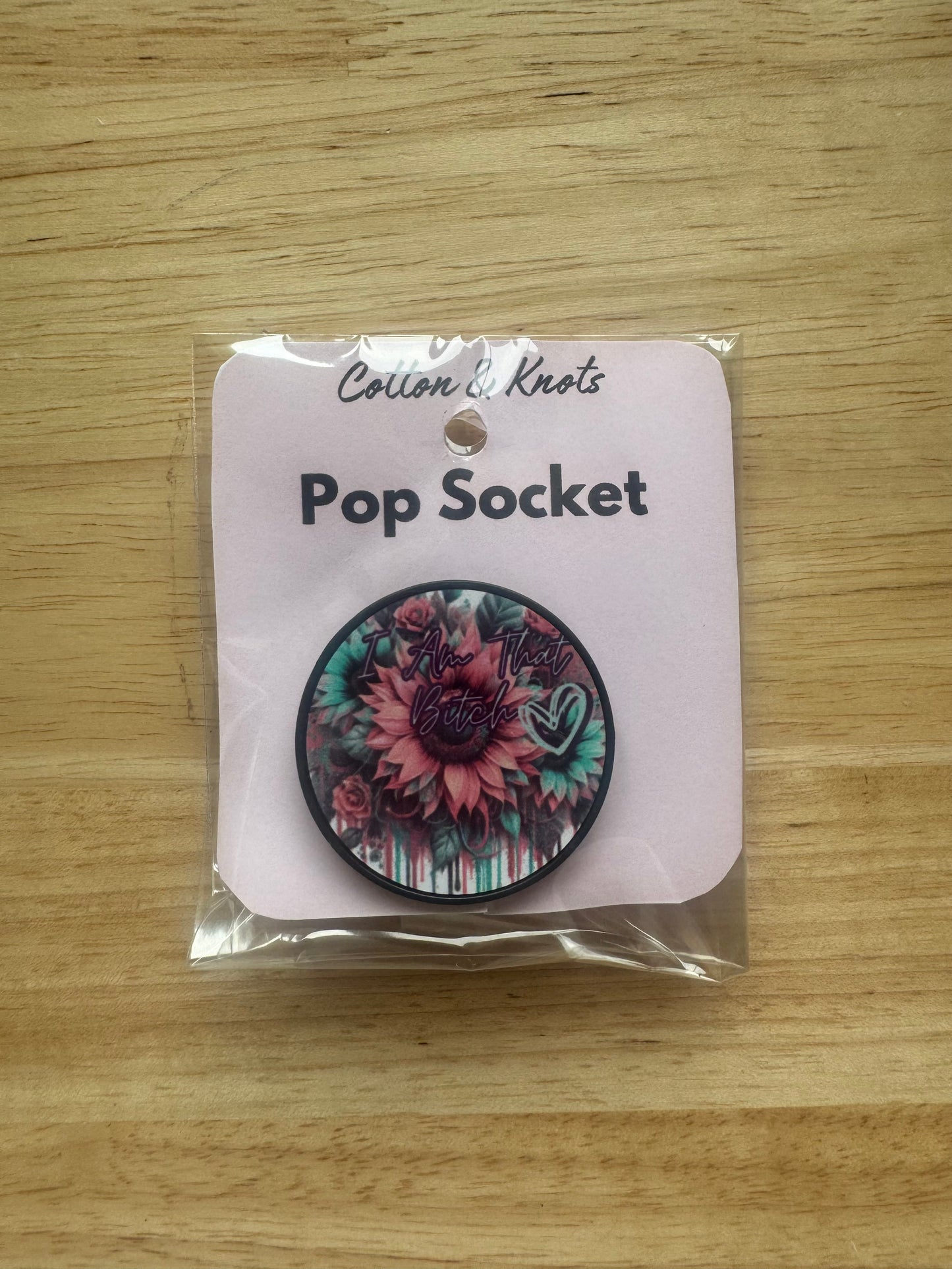 Phone pop sockets