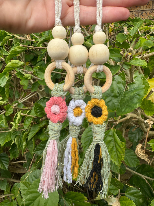 Flower essential oil diffusers