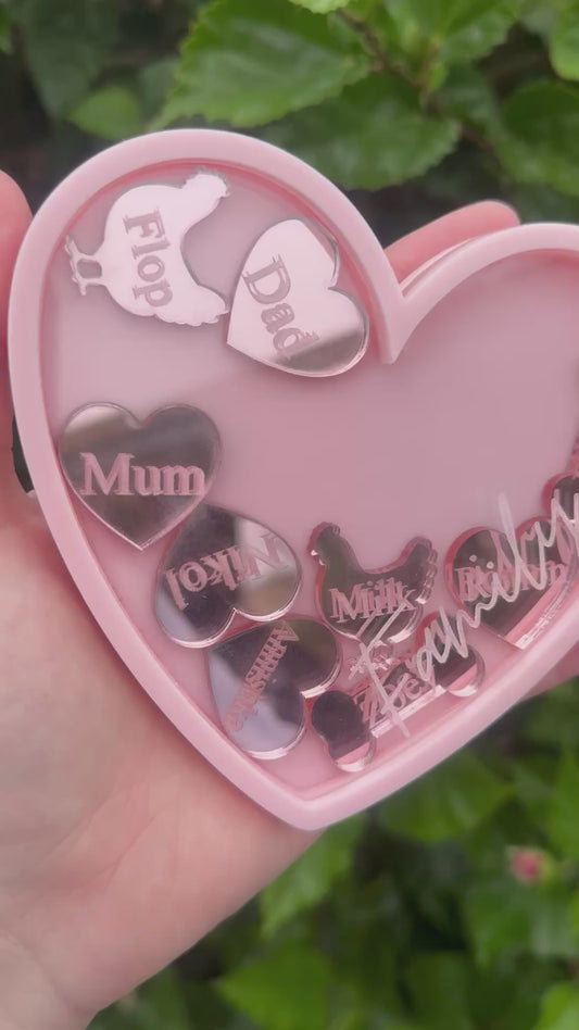 Family Fridge Magnet Shaker