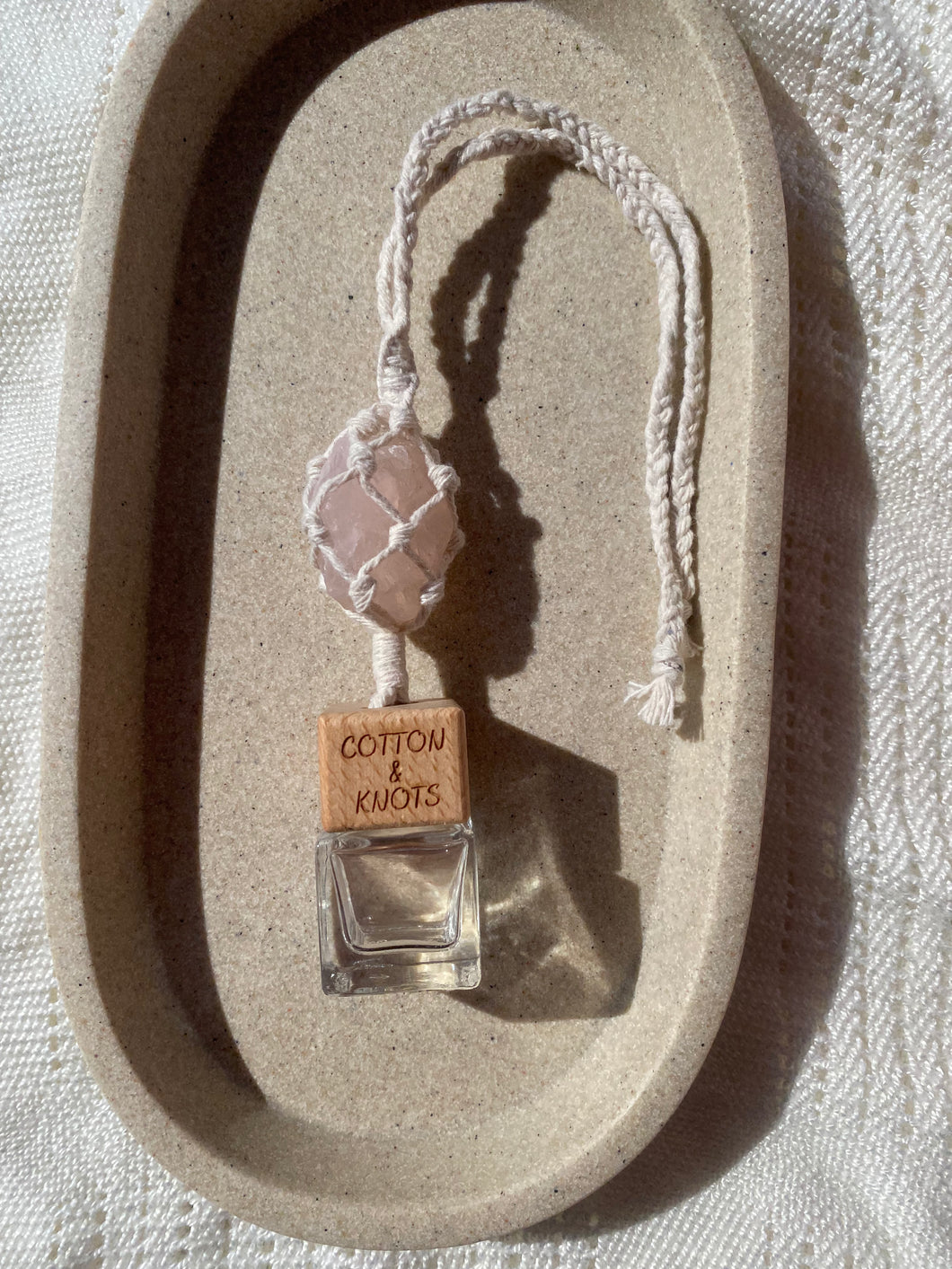 Rose Quartz crystal diffuser